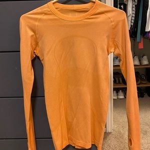 🍋🍋Orange Lulu Lemon Long Sleeve🍋🍋